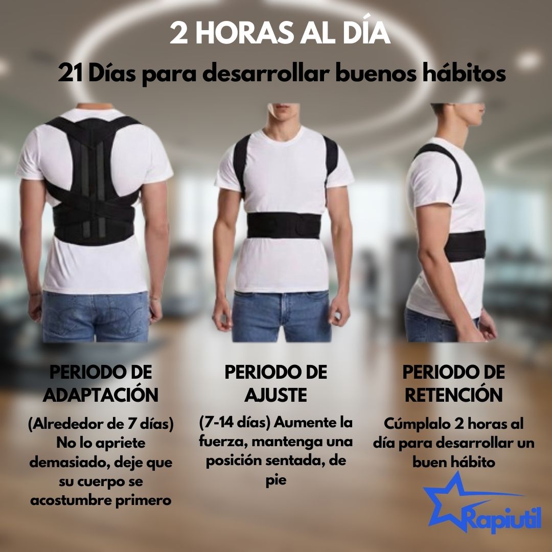 Corrector de Postura Ajustable